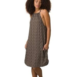 prAna Women’s Epicanopy Tencel Hemp Blend Sleeveless Dress Size Large